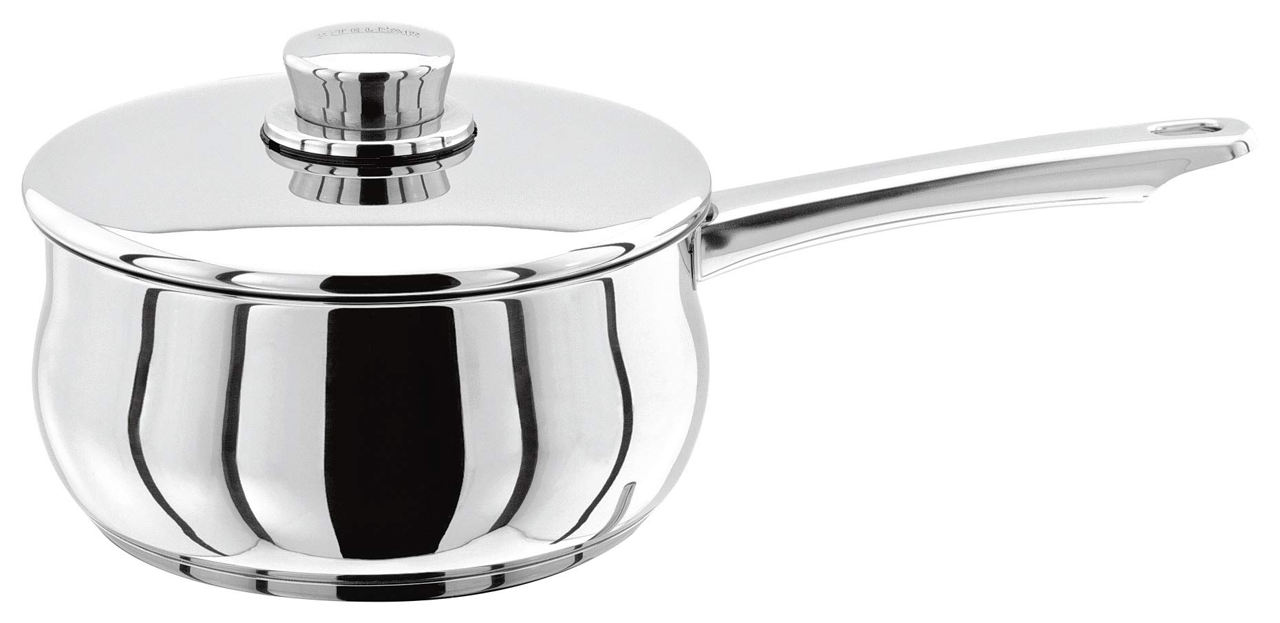 B&Q -  1000 Stainless Steel 20Cm Saucepan