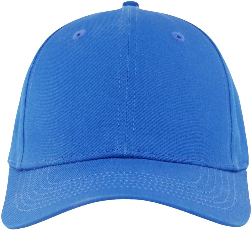 Image of Structured Baseball Dad Hat Fits One Size & XXL - Adjustable Golf Cotton Ball Cap - Plain Blank Casual Caps for Men Women