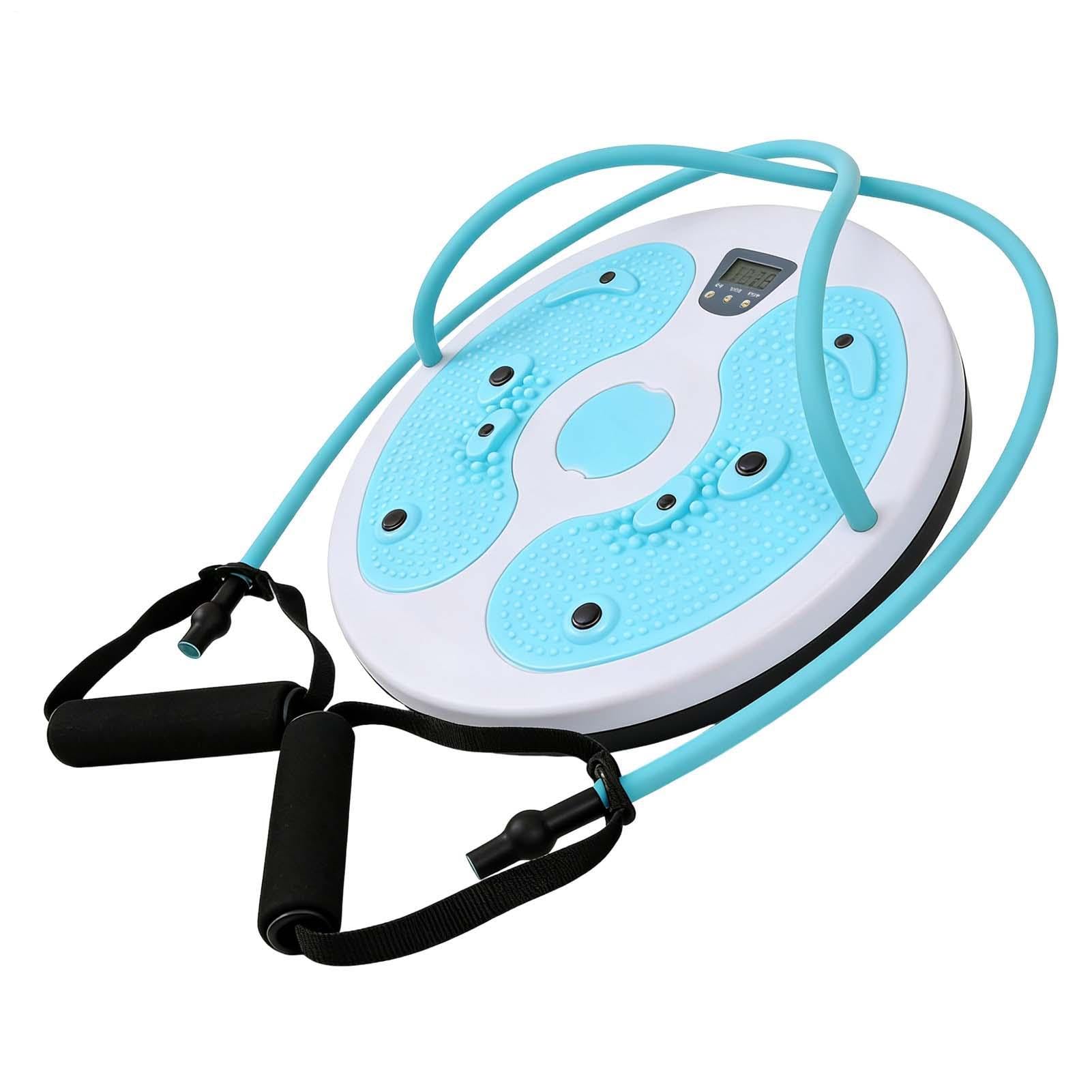 Máquina para torcer la cintura: disco de ejercicio aeróbico con tabla de torsión abdominal, plataforma giratoria para contar calorías, entrenador de equilibrio central | Gimnasio en casa Oficina Entus