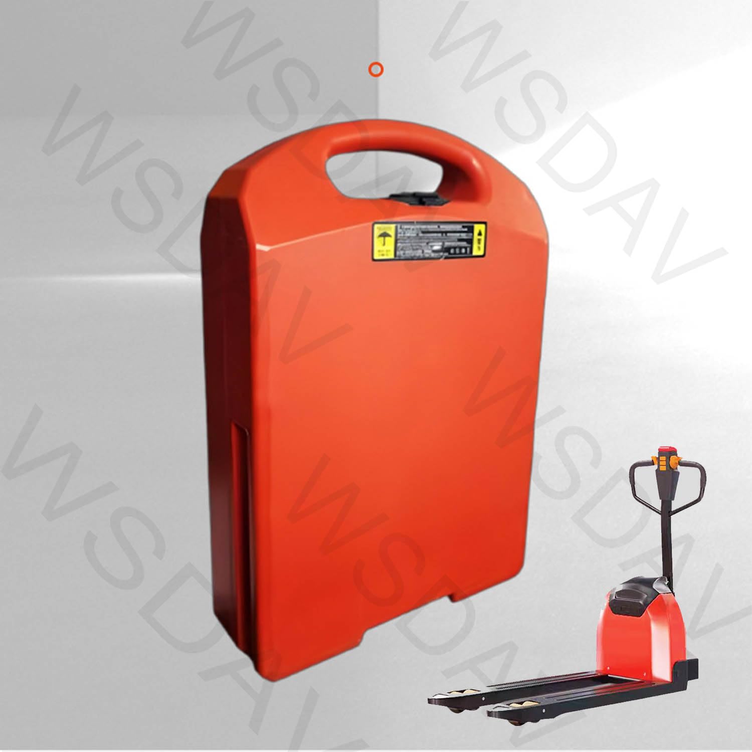 Transpallet Elettrico 24V con Batteria al Litio 48V