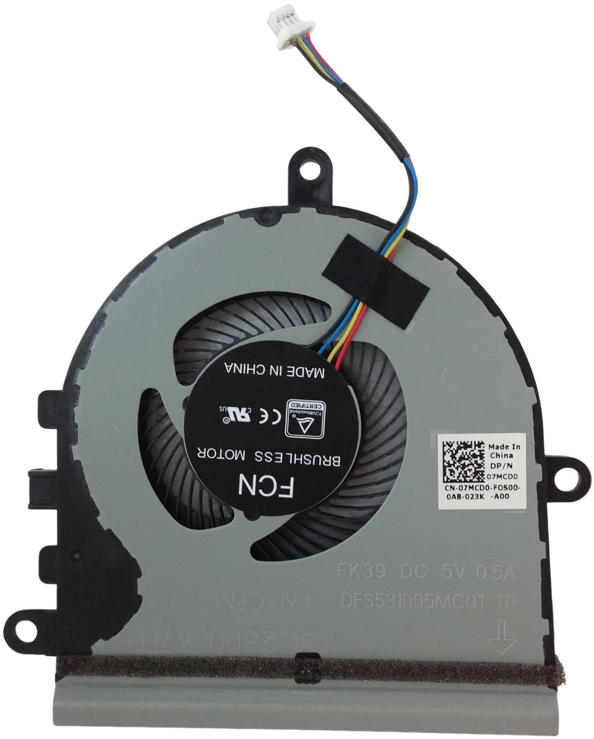 Amazon.com: wangpeng® New CPU Cooling Fan for Dell Inspiron P75F
