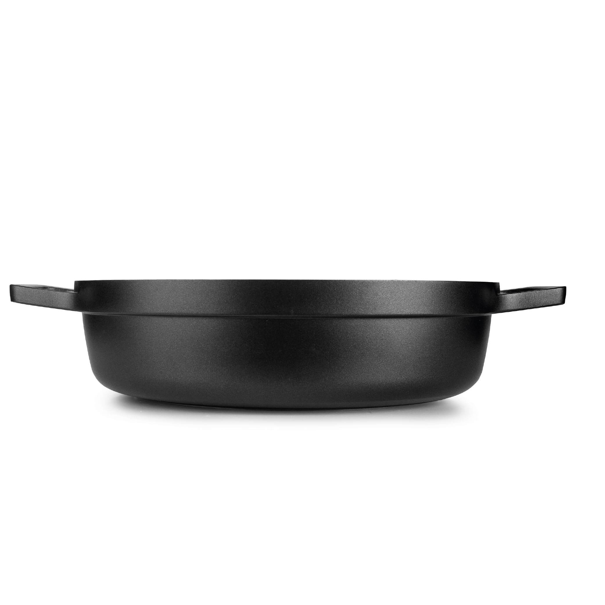IBILI - Guisera Sin Tapa Esben 36 Cm, Aluminio Fundido, Antiadherente PFAS, Apta para induccion