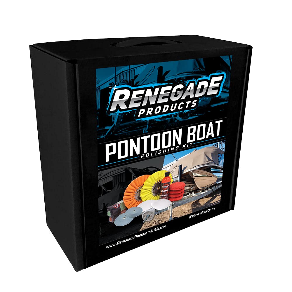 Buy Renegade Products Aluminum Pontoon Boat Polishing Complete Kit with