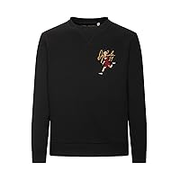 AS Roma Girocollo Nero Dybala XS, Unisex-Adulto