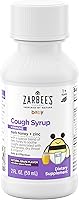 Vista 2 de Jarabe de Miel para la Tos de Bebé Zarbee's + Inmune para Bebés de 12-24 Meses, Jarabe para la Tos Seguro y Eficaz con Miel Oscura Calmante y Zinc