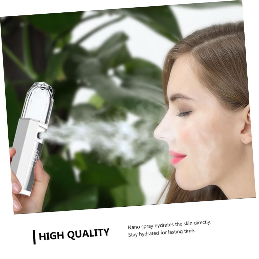 Rociador de Bruma Facial Nano de Abs Blanco Hidratante
