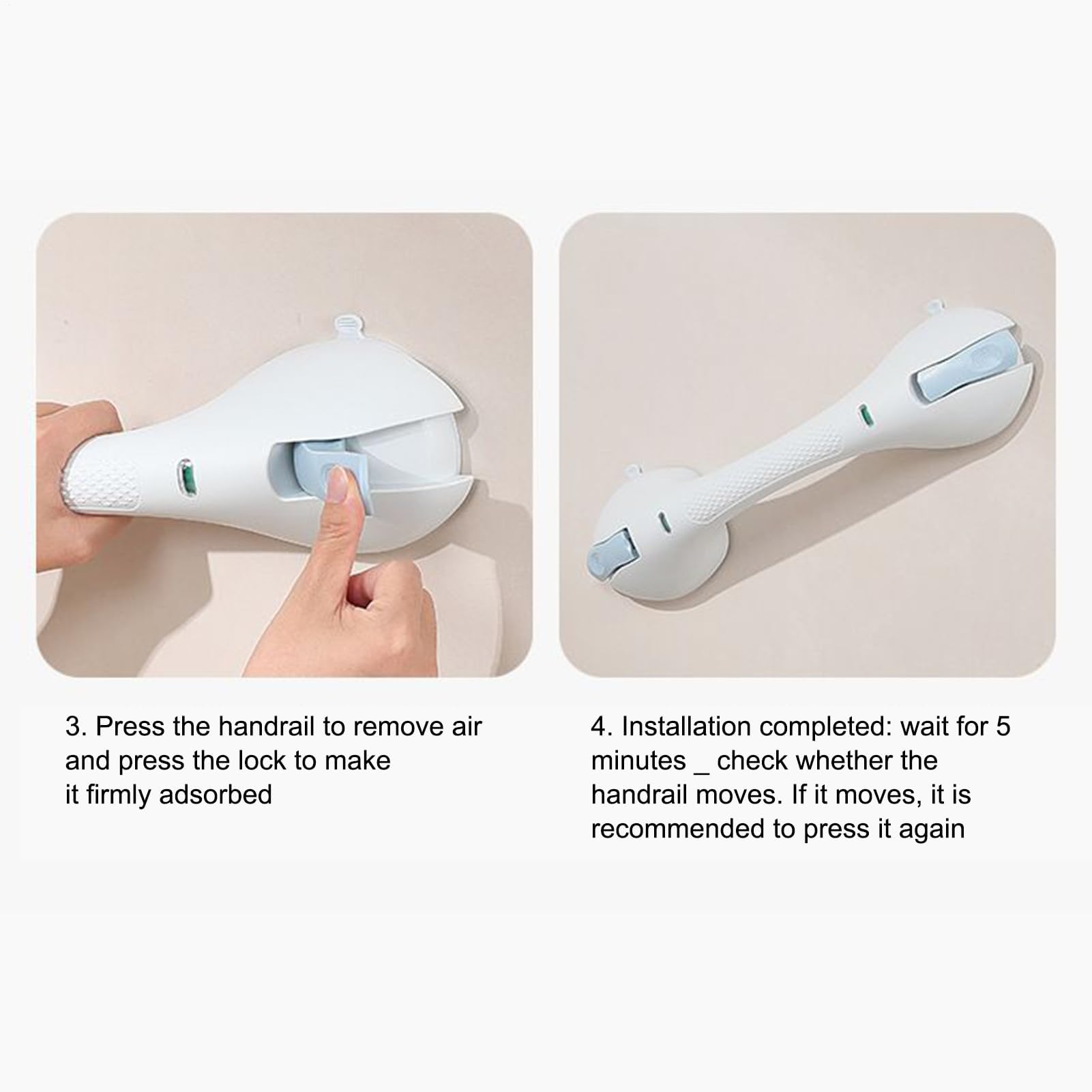 Maniglioni per vasche da Bagno e docce - Maniglia per a Antiscivolo con sa - Ausili per Il Bagno per Il Supporto della Vita Quotidiana, Assistenza ospedaliera, Riabilitazione, accessibilità