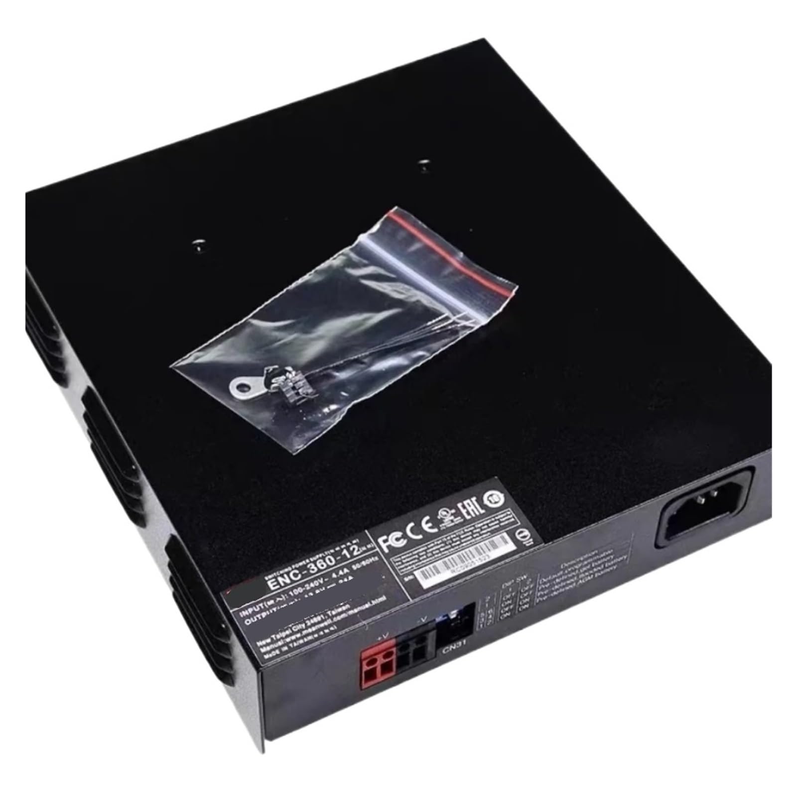 Alimentation à découpage ENC-360-24 et chargeur de batterie programmable 360W fiable