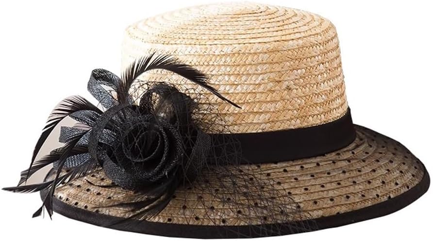 Flat Cap Women's face-Covering Woven mesh hat
