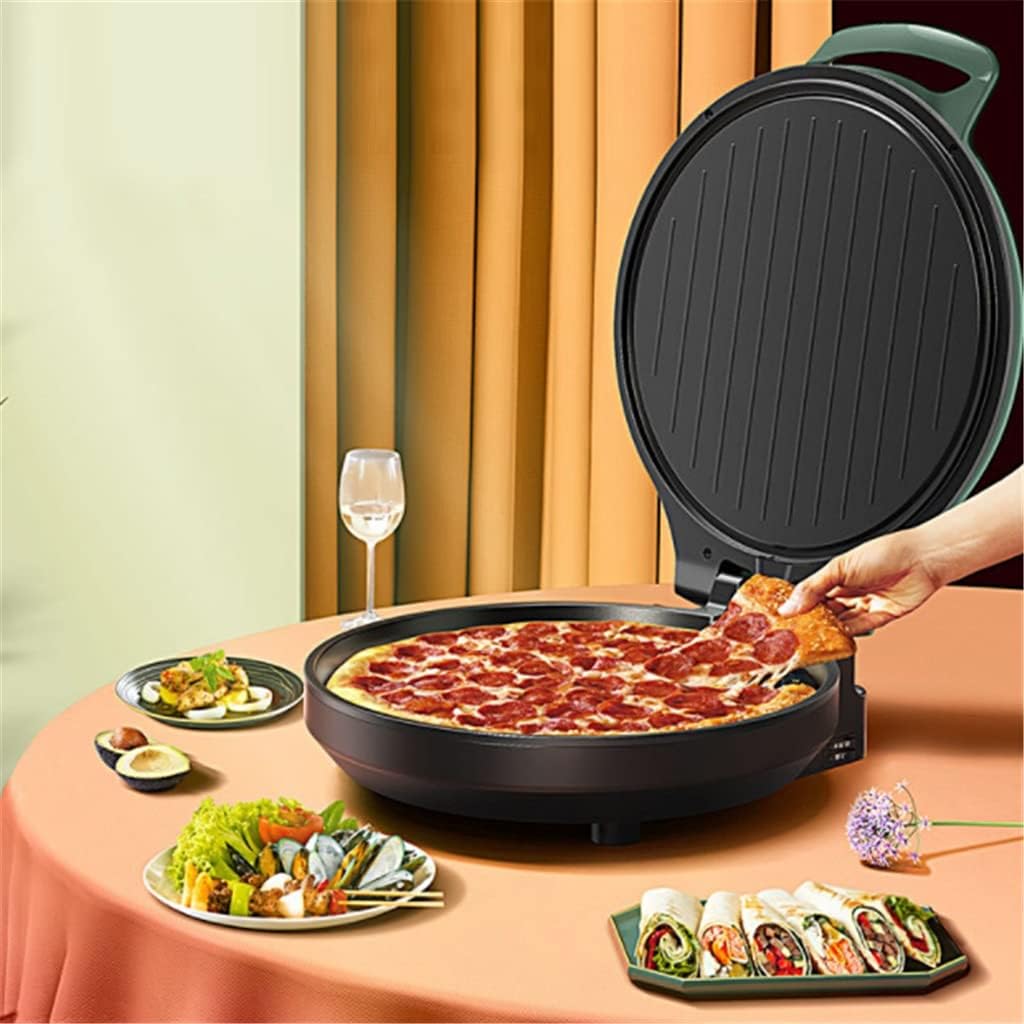 Household Side Baking Pan Electric Skillet Frying Crepe Pancake Maker Automatic Pizza BBQ Machine