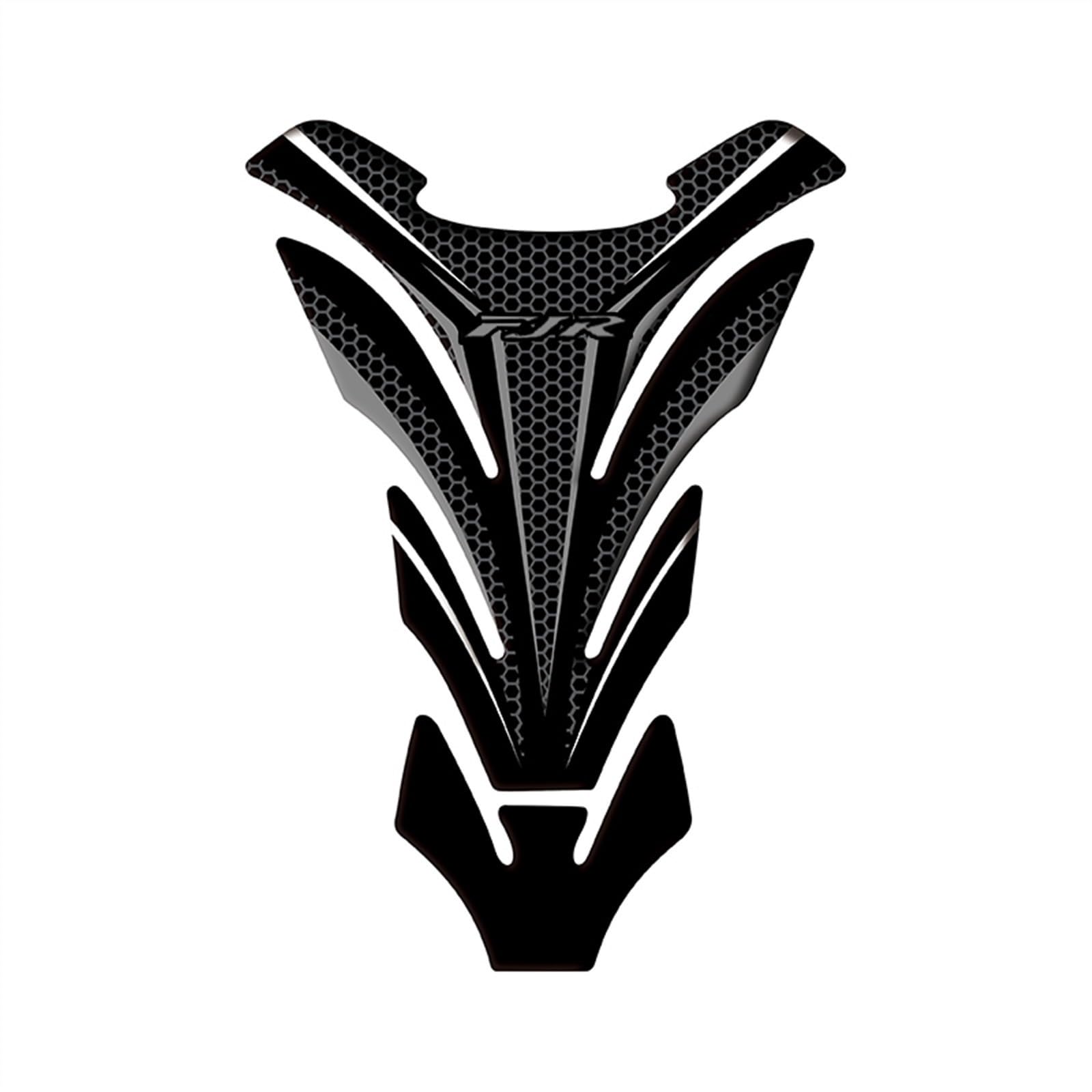 Motorcycle Fuel Tank Pad Fish Bone Type Gas Sticker for Yamaha FJR 1300 1200 FJR1300 A AS ABS Tank Sticker(Color3)