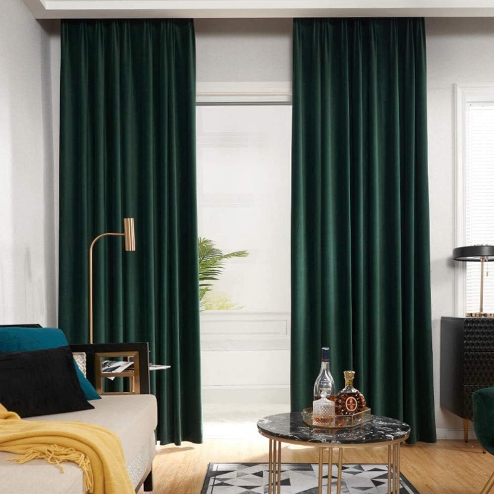 Rideaux occultants anti-froid MYRU pour supprimer les courants d'air du salon