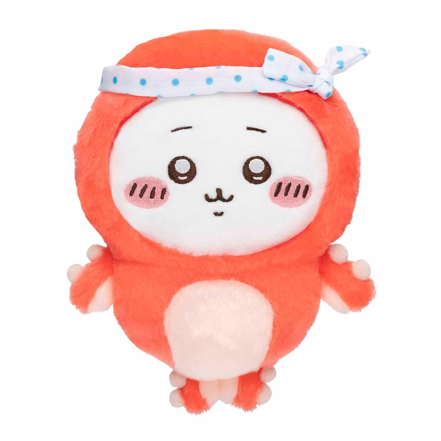 Amazon.co.jp: ちいかわ たこイカくじ C賞 ふわふわたこイカぬいぐるみ 
