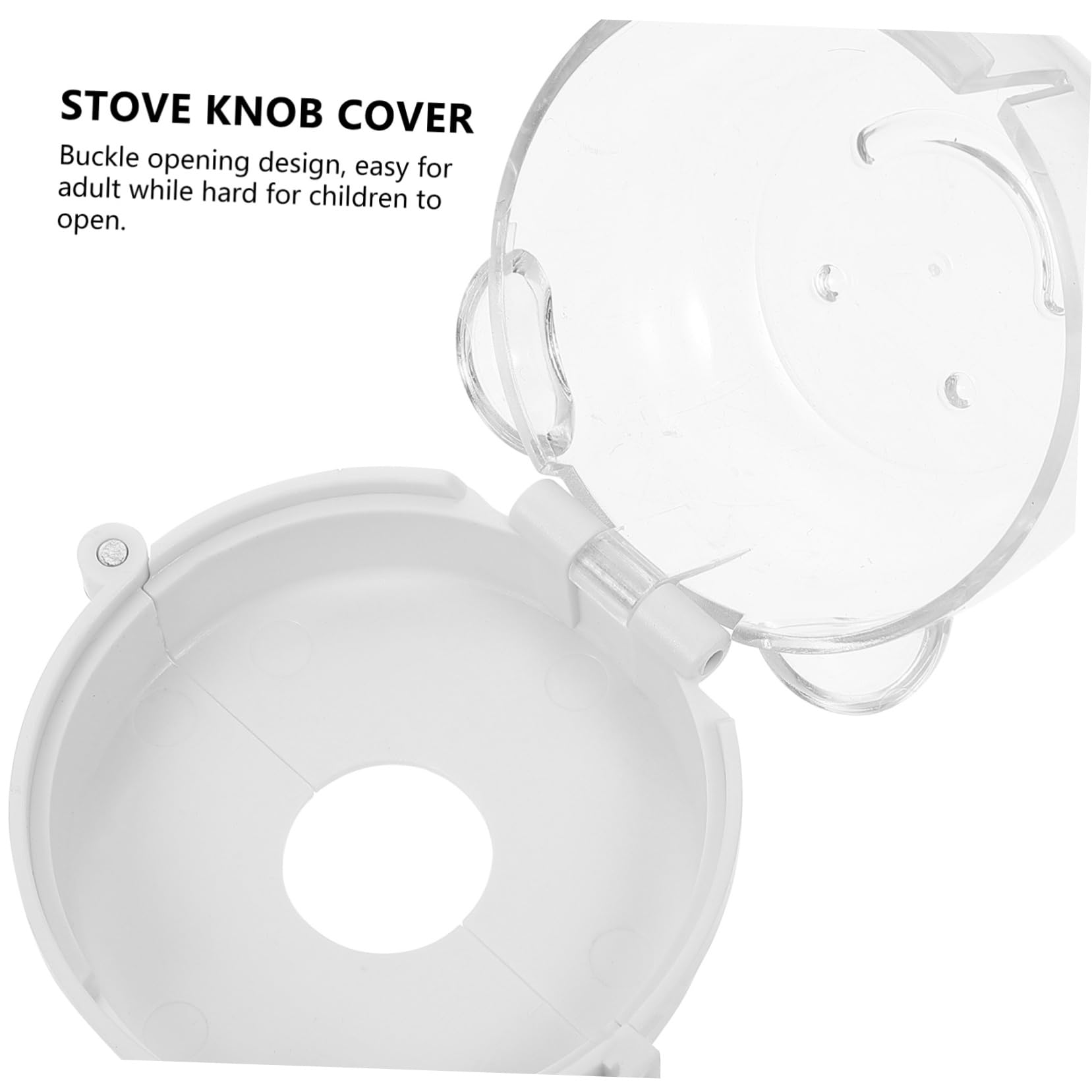 JOINPAYA 3pcs Gas Stove Covers Gas Range Safety Guards Locks Easy to Install Child Proof Design