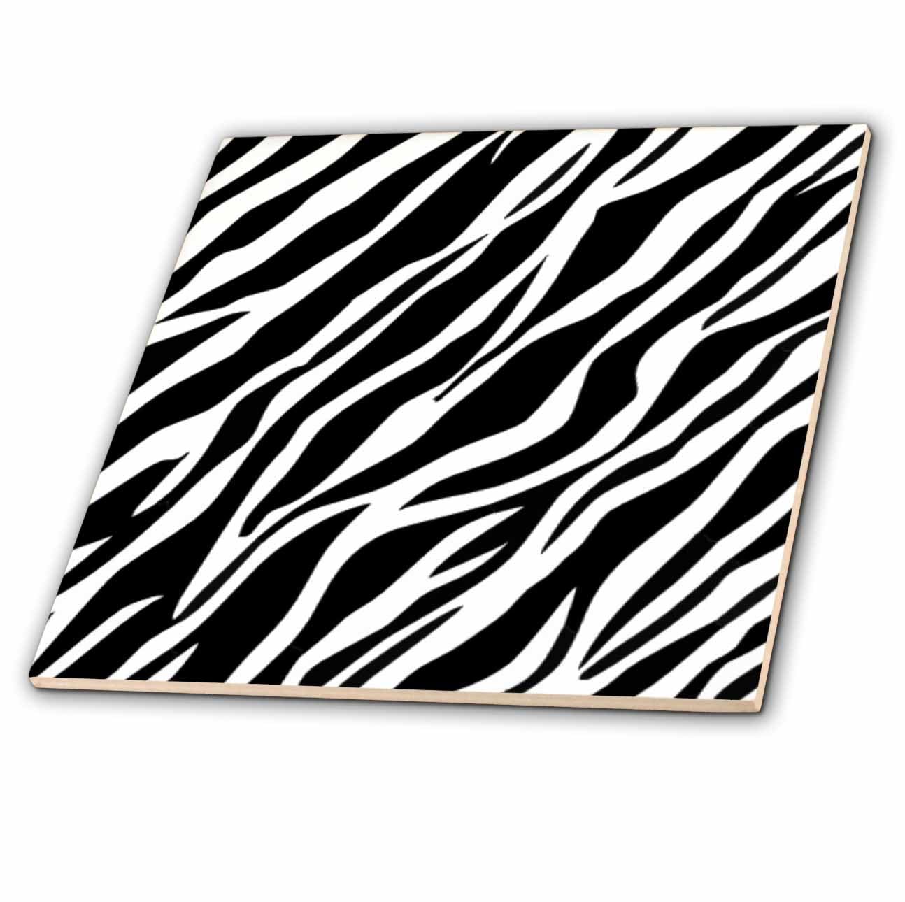 Custom Zebra Print & Polka Dots Square Trivet (Personalized...