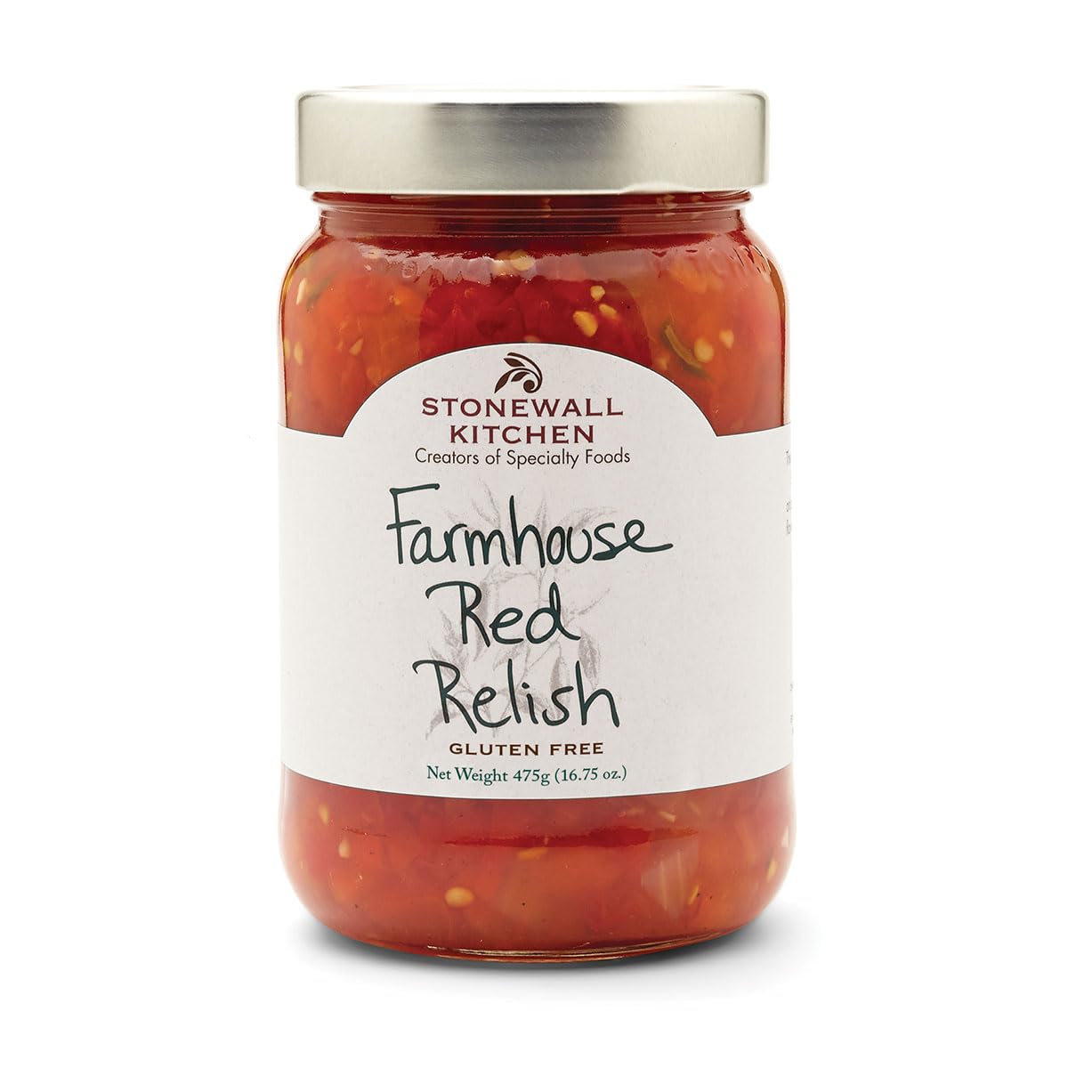 Stonewall Kitchen Farmhouse Red Relish, 16 onzas Stonewall Kitchen Farmhouse Red Relish, 16 onzas