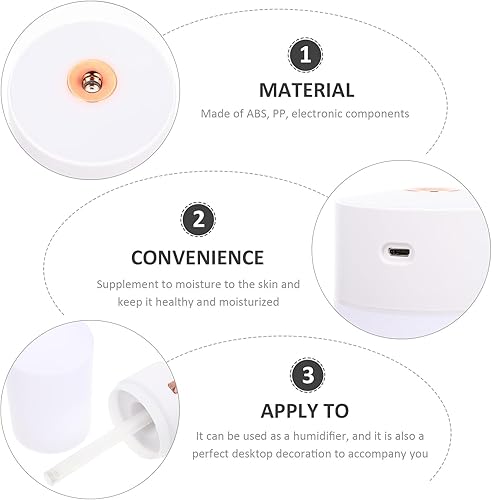 Miniatura 7 de USB Air Humidifier Aromatherapy Diffuser Mini Desktop Car Mist Humidifier for Bedroom and Vehicle Use
