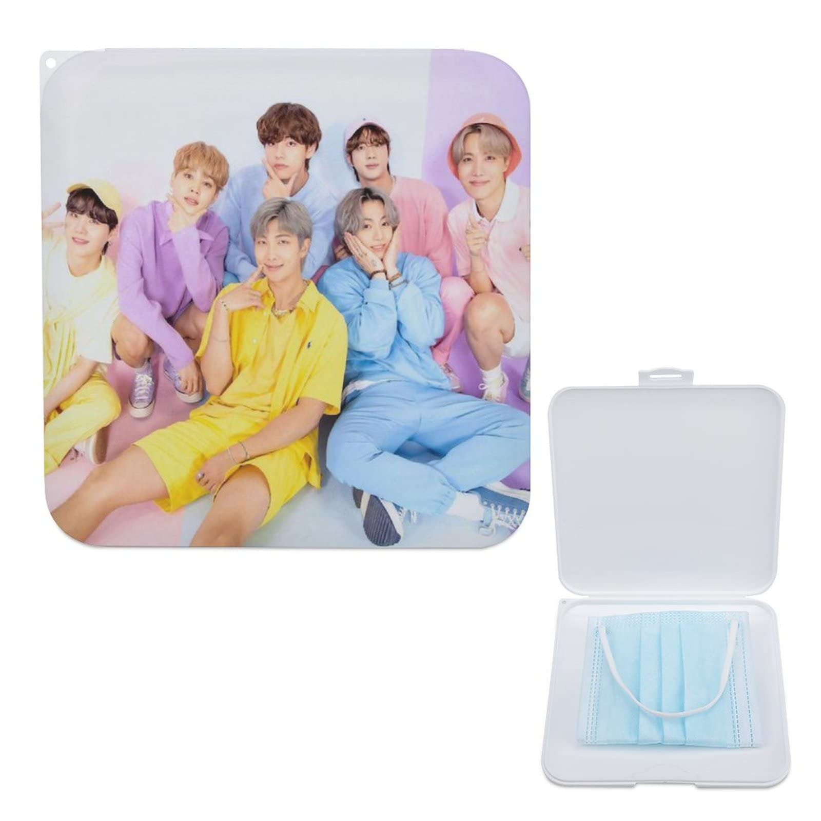 BTSマスクケ－ス Amazon.co.jp: BTS マスクケース ストッパー付き 携帯用 マスク