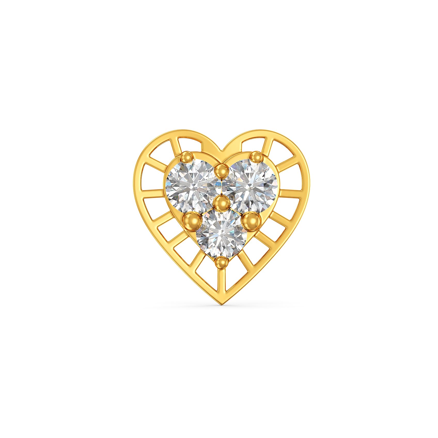 Nylon 22K (916) Affection Gold Nosepin-image-16