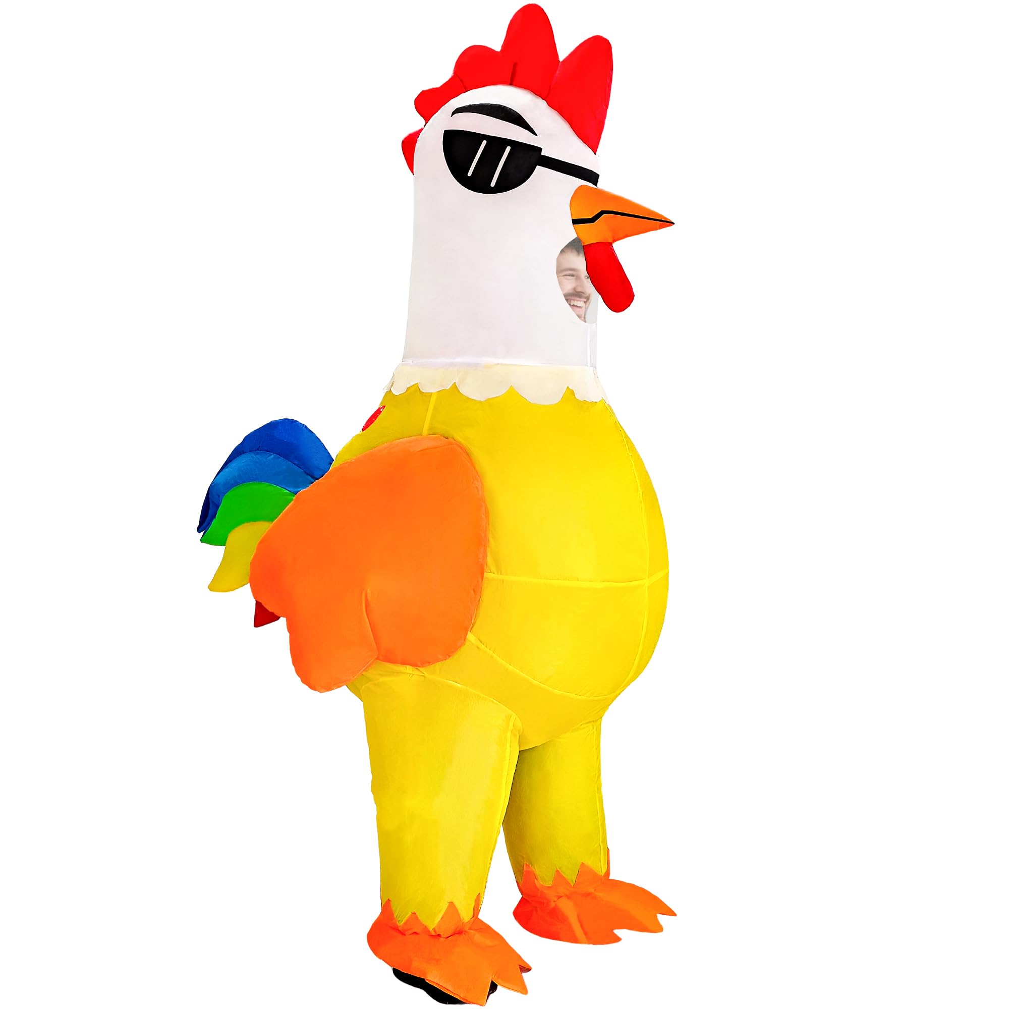 Halloween Costume Adult Inflatable Chicken Costume Spirit