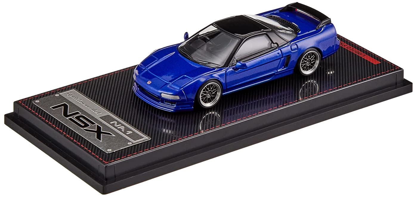 ignition model ミニカー 青 Amazon | ignition model 1/64 ホンダ NSX (NA1) Blue Metallic 完成品