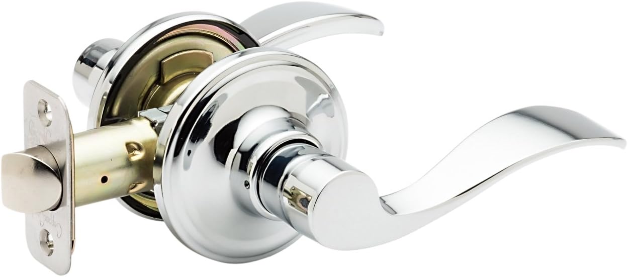 Copper Creek WL2220PS Waverly Door Lever, Polished Stainless, 1 Count (Pack of 1) Polished Stainless 1 Count (Pack of 1) Passage
