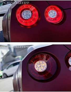 Amazon | R35 GT-R ファイバー LED テールランプ レッドクリアー