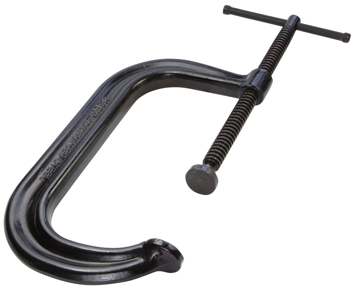 BESSEY CDF406 6 In. Black Oxide Spindle Drop Forged C Clamp