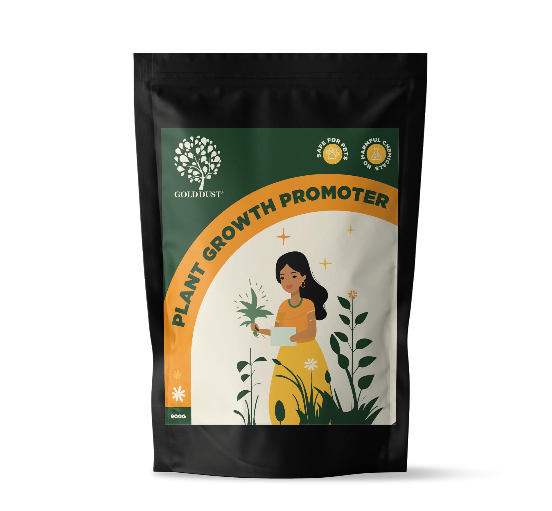GOLD DUST Plant Growth Supplement, Growth Boost For Plants, Plant Growth Enhancer Supplement, Plant Growth Booster, Flower Booster For Flowering Plants (Pack of 1-900 gm) (B0CSG3HL5D) Amazon Price History, Amazon Price Tracker