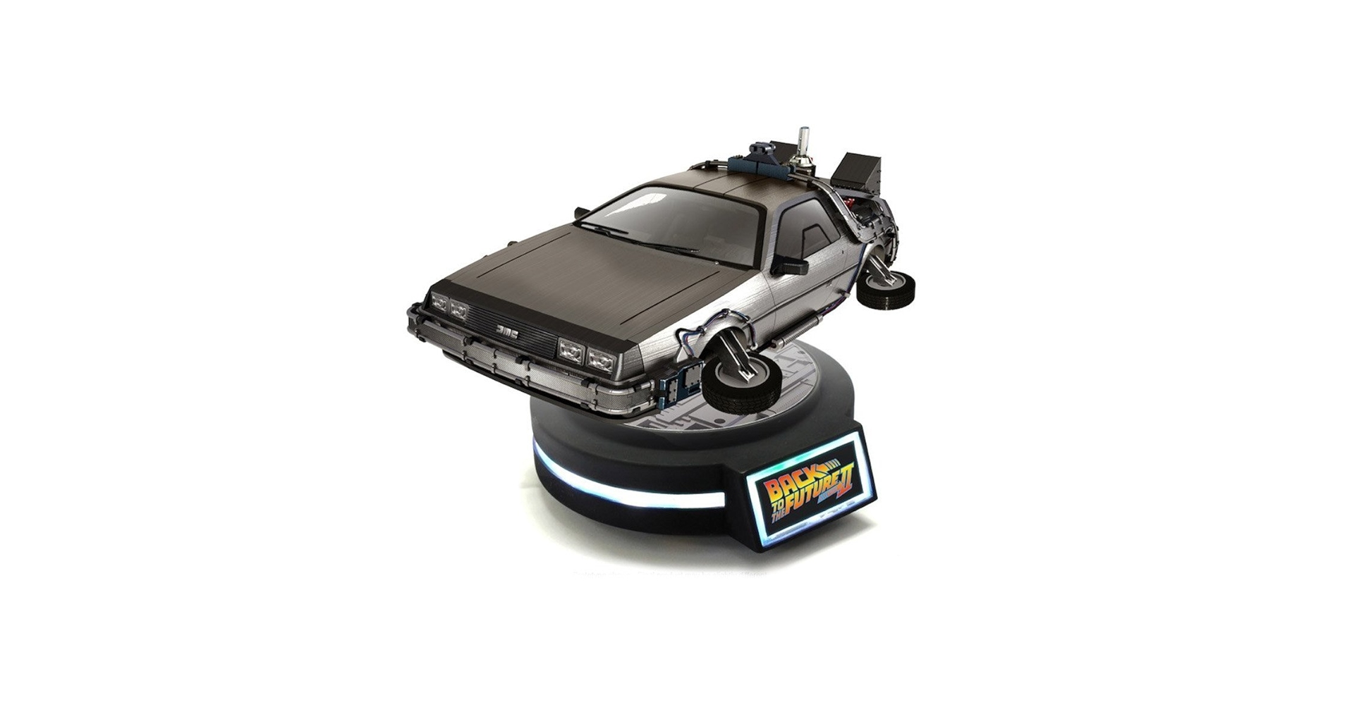 キッズロジック Magnetic Floating デロリアン 1/20 Amazon.com: Kids Logic 1/20 Magnetic Floating Delorean Time