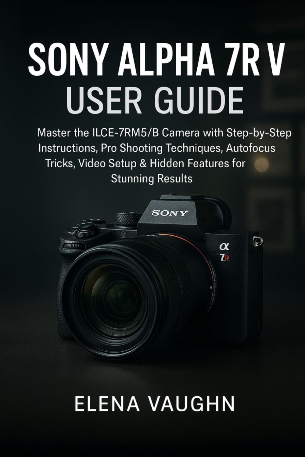 SONY ALPHA 7R V USER GUIDE: Master the ILCE-7RM5/B Camera with Step-by-Step Instructions, Pro Shooting Techniques, Autofocus Tricks, Video Setup & ... Results (Sony Shooter’s Handbook Series)