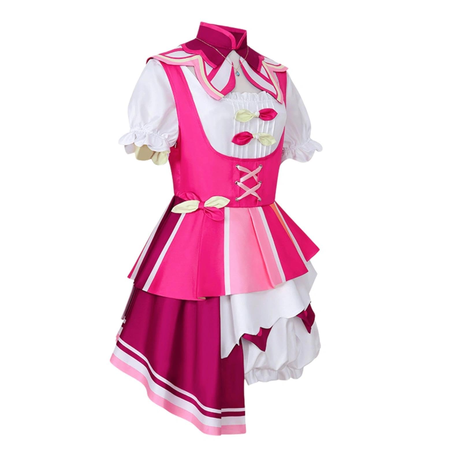 Halloween Kostüm für Erwachsene, Karneval Rollenspiel Cosplay Komplettset – Emu Otori Kamishiro Stil