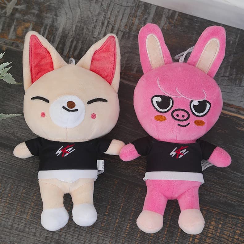TEXXY Stray Kids Plush 21cm Skzoo Plush Toy, Cartoon Anime Skz