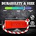 SodaPup USA-K9 Firecracker – Durable Dog Tug Toy & Floating Training Dummy Made in USA from Non-Toxic, Pet-Safe, Food Safe Natural Rubber for Water Retrieval, Bonding, Mental & Physical Exercise, More