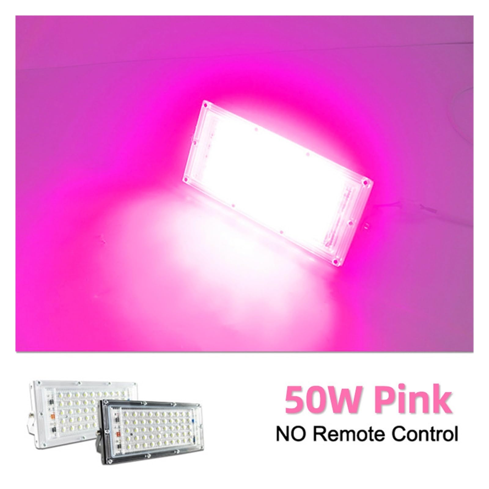 Schijnwerper Bouwlamp RGB - 100 Watt LED - Met afstandsbediening