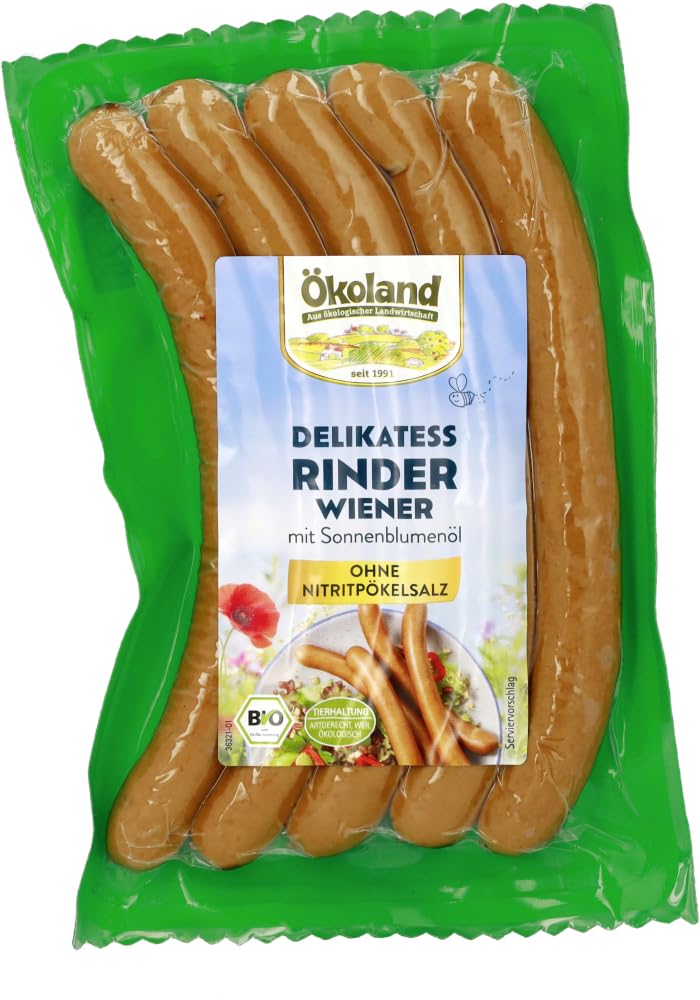 Delikatess Rinder-Wiener mit Sonnenblumenöl 12 x 200 g