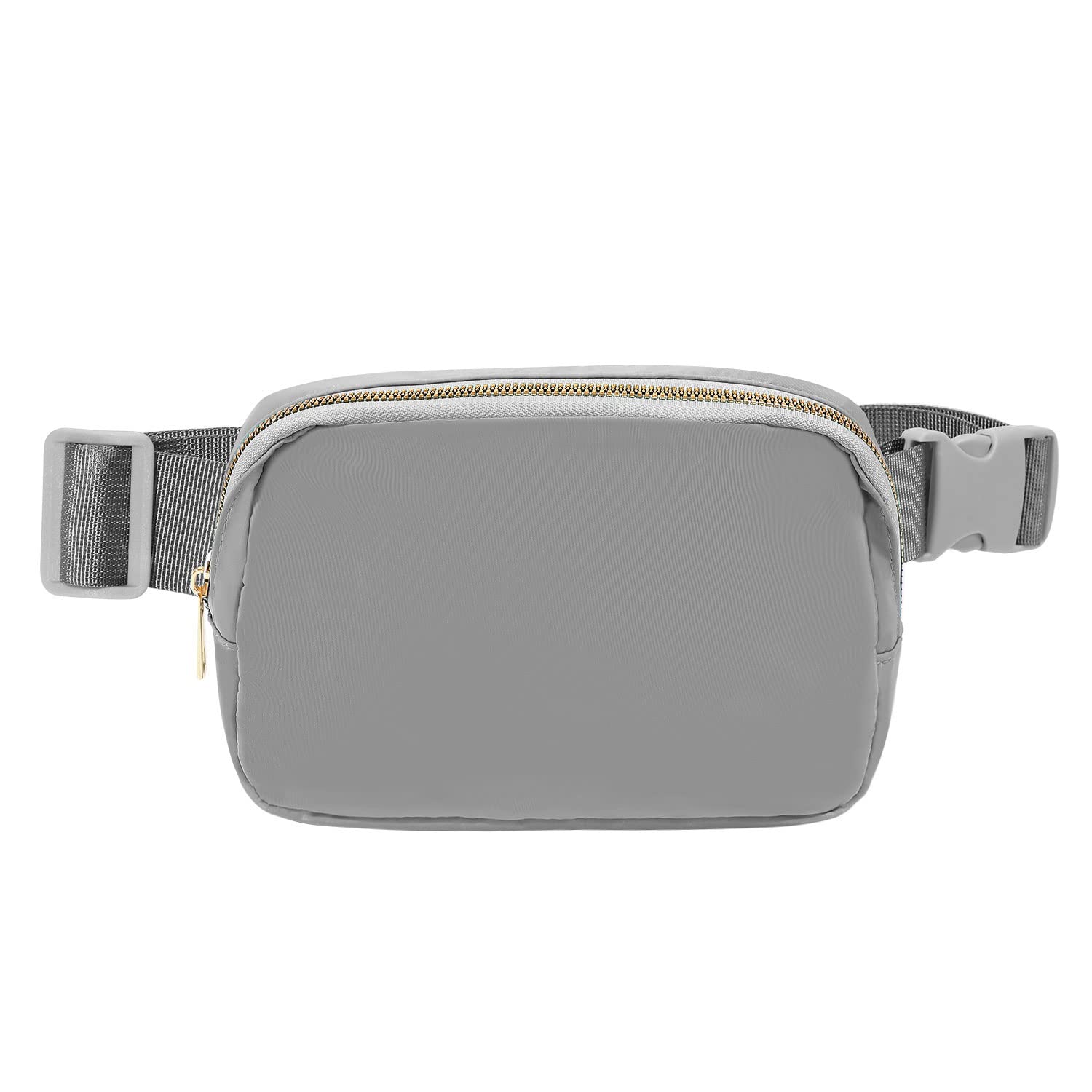 JASGOODBelt Bag for Women Men Crossbody Fanny Pack Bum Hip Waist Bags with Adjustable Standard Strap for Running,Grey