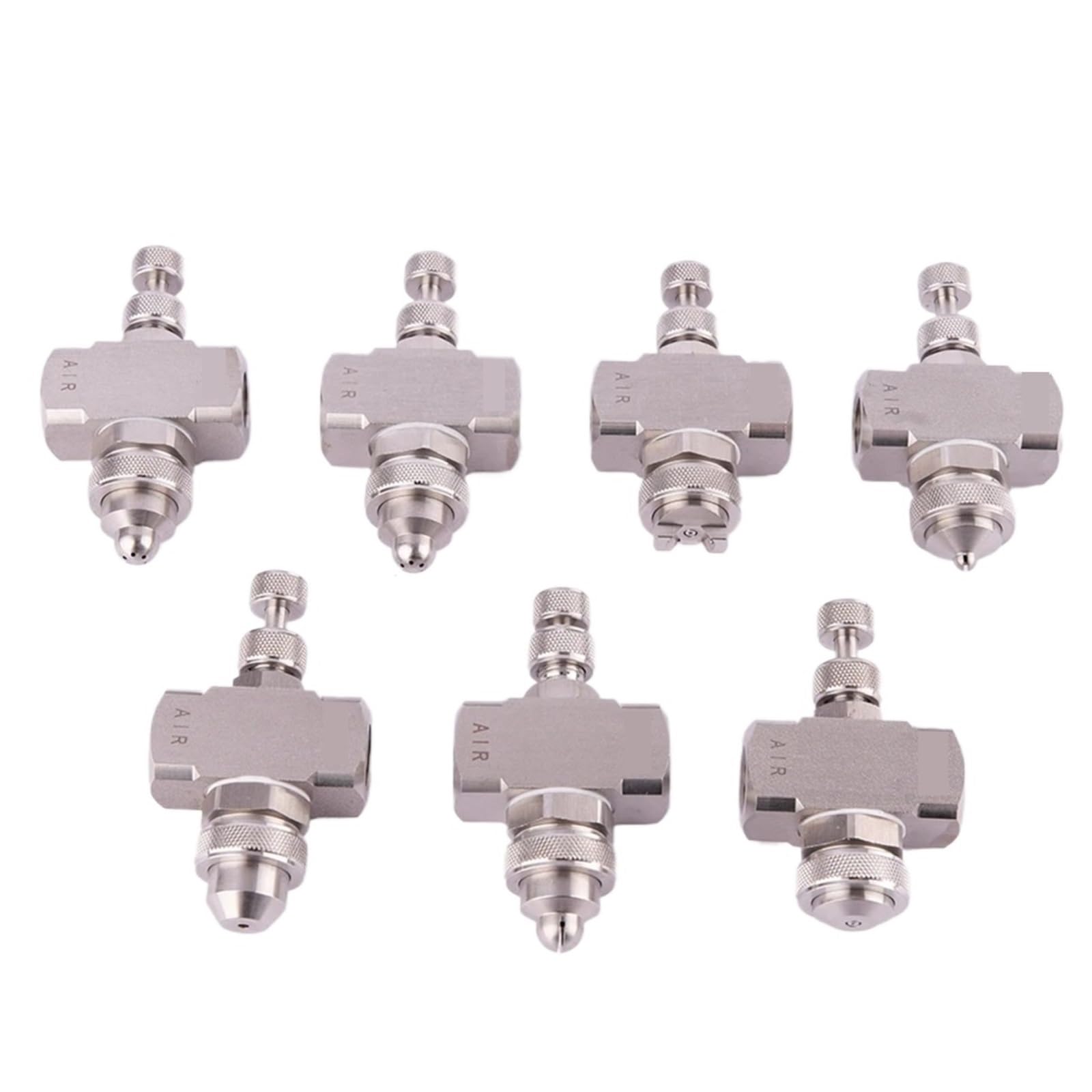 Buse de pulvérisation réglable syphon round pour un brouillard fin et homogène