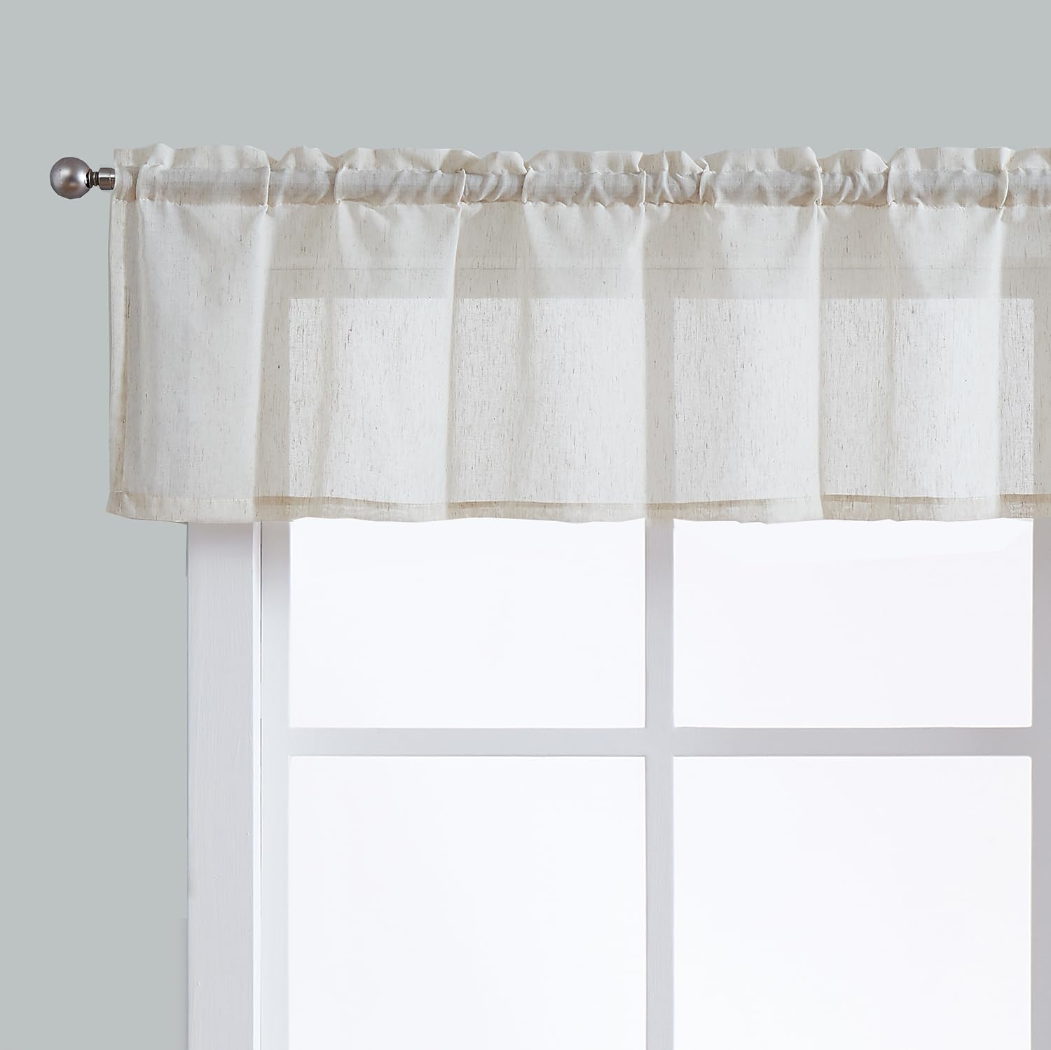 Amazon.co.jp: FMFUNCTEX リネンシアーバランスカーテン キッチン用