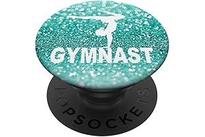 Teal Gymnastics PopSockets PopGrip: PopSocket Phone/Tablet Grip