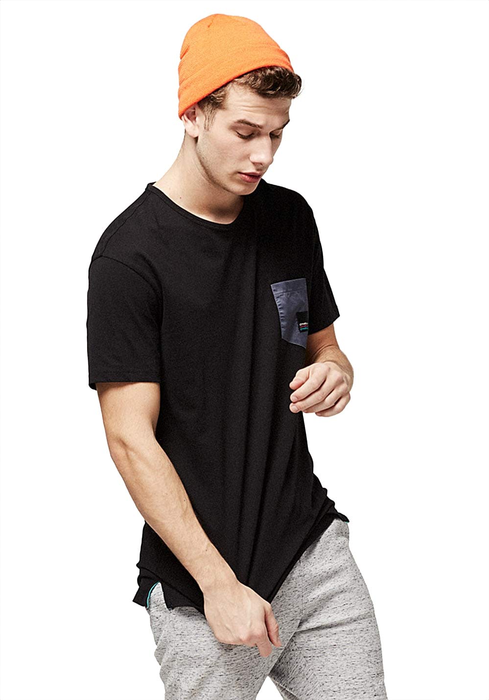 O'Neill Men LM SHAPE POCKET T-SHIRT Tees - Black Out, XS