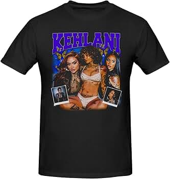 Generic Kehlanis T Shirt Men'S Fashion fitness Tee Summer