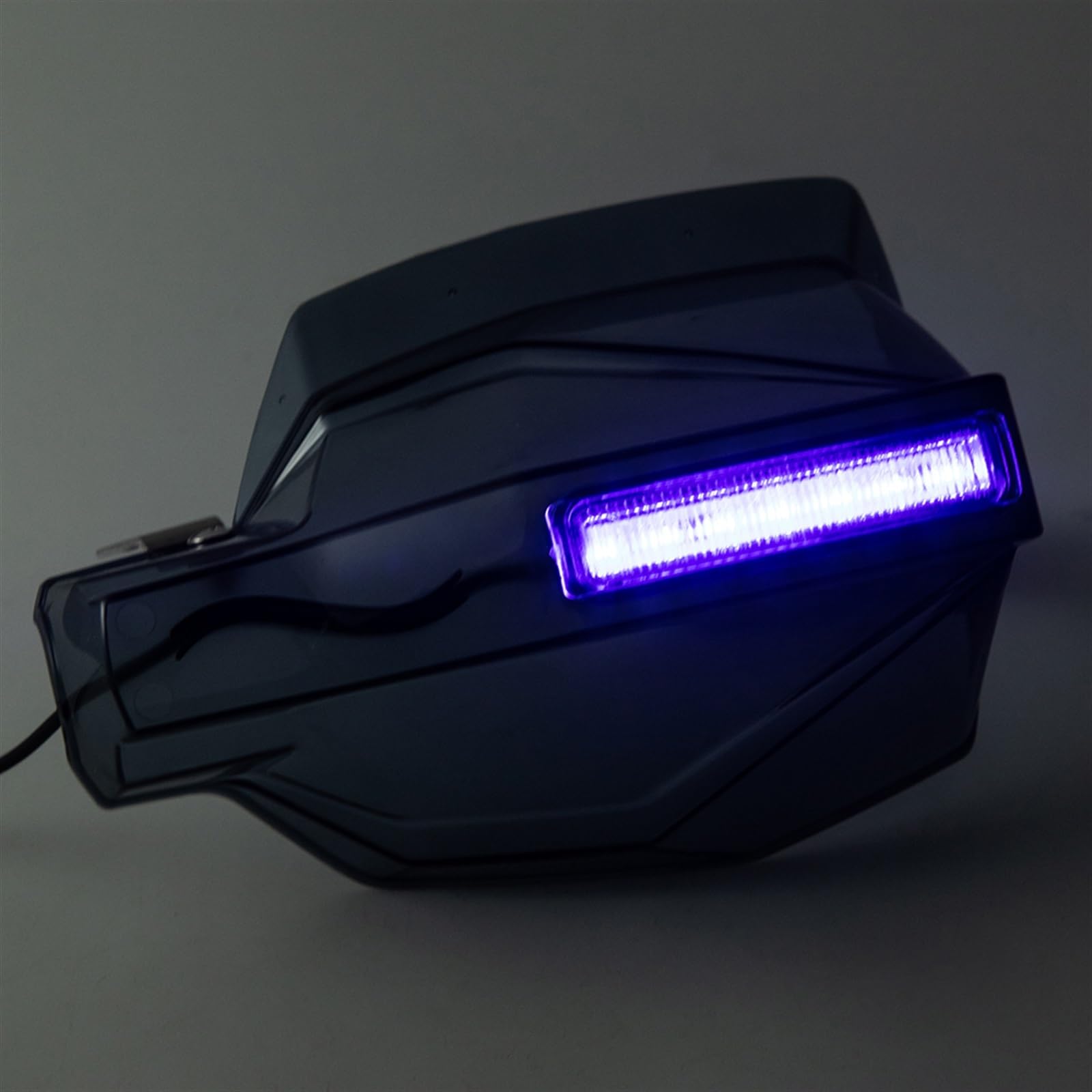 Componenti Moto Mano Guardie Dirt Bike Manubrio Per Yamaha Per SEROW 225/250 Con LED(Titanium color)