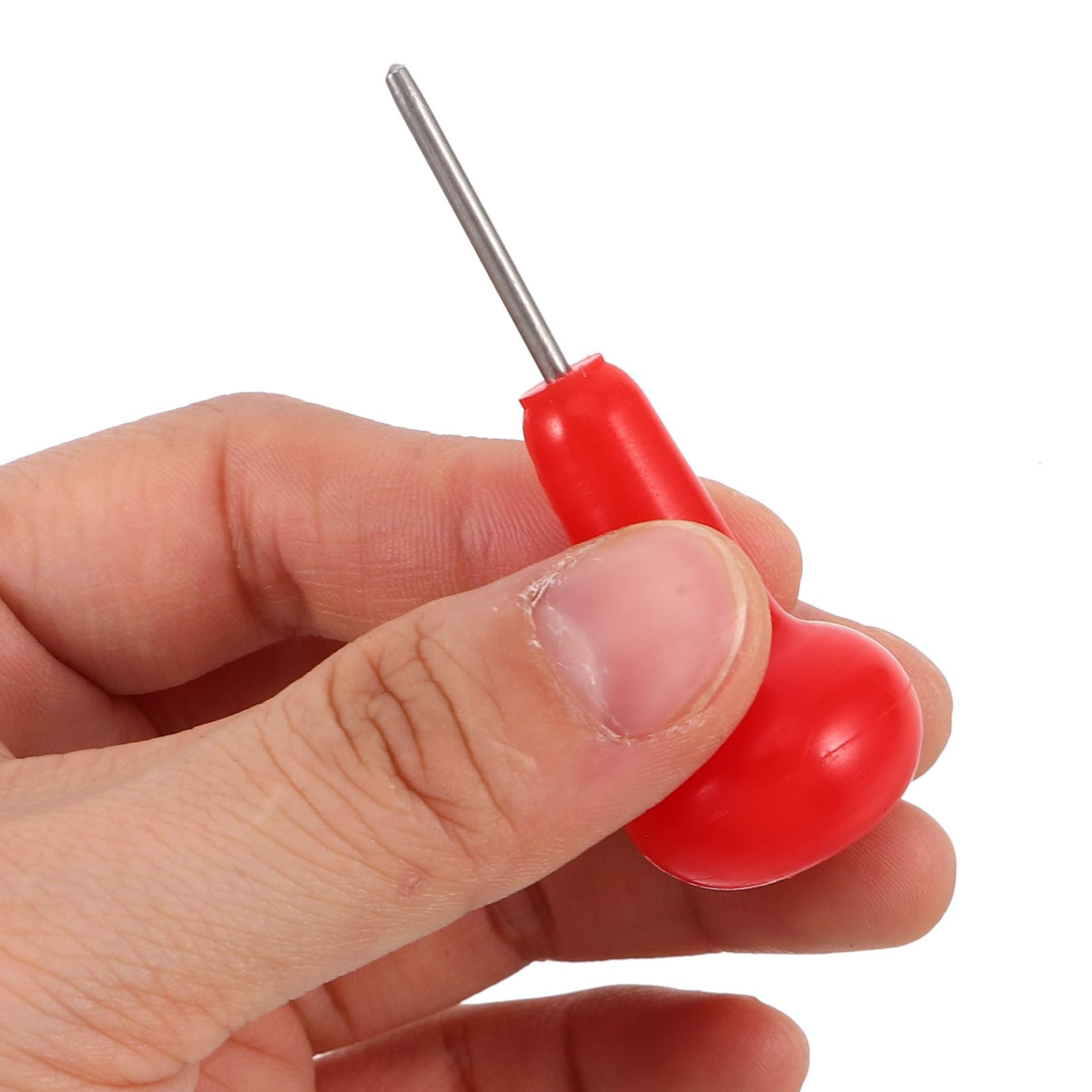 HEMOTON Braille Stylus Portable Plastic Round Shaped Marker Pen Essential Accessory Writing Tool for Blind and Visually Impaired Learn