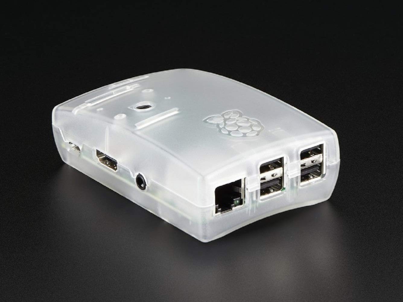 Robocraze Abs Plastic Multicomp Clear Transparent Case/Enclosure For Raspberry Pi 2 And B+