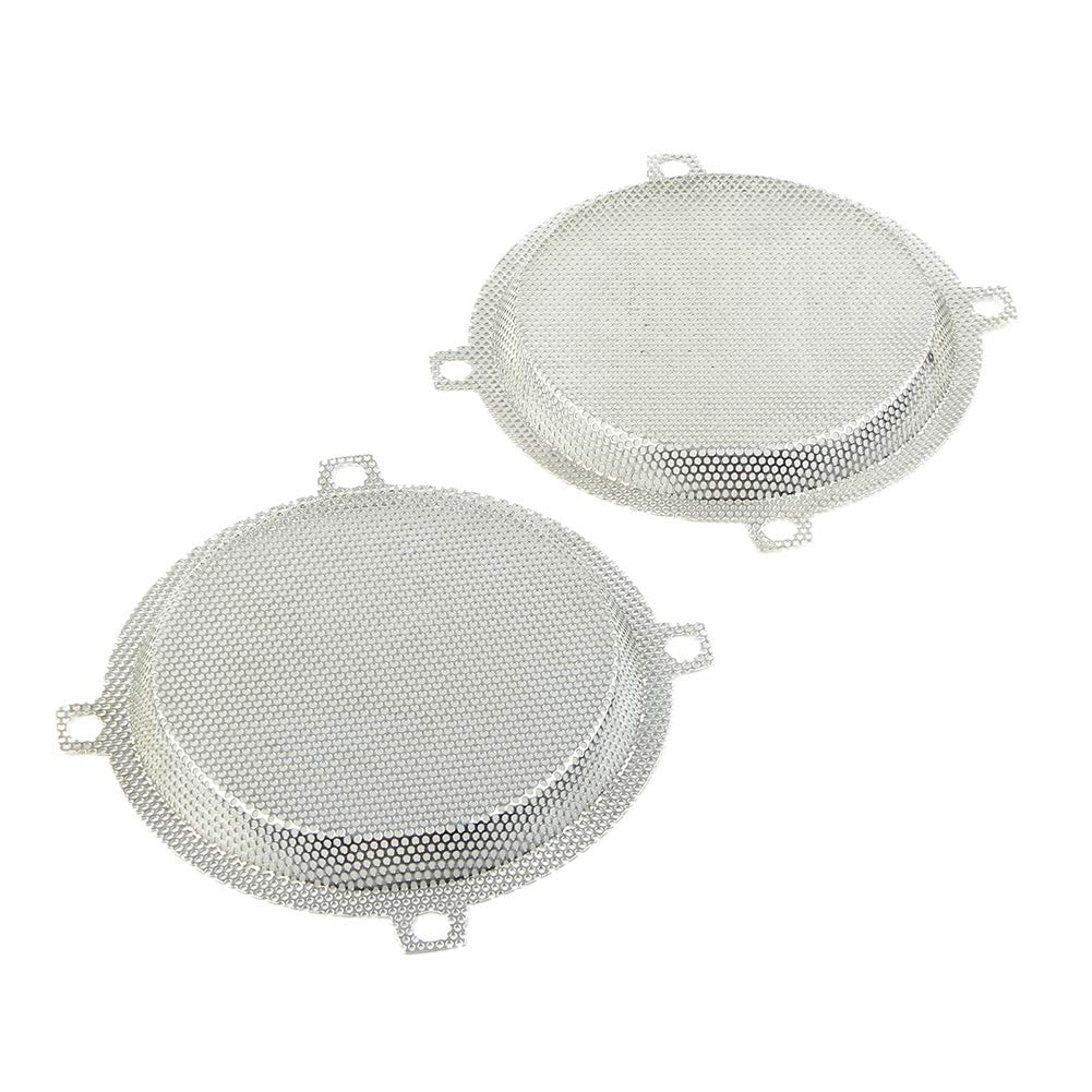 Cninba13 Motorcycle Fairing Speaker Grill Covers Front Speaker Grill for Harley Touring Electra Glide FLHTC 2006-2013