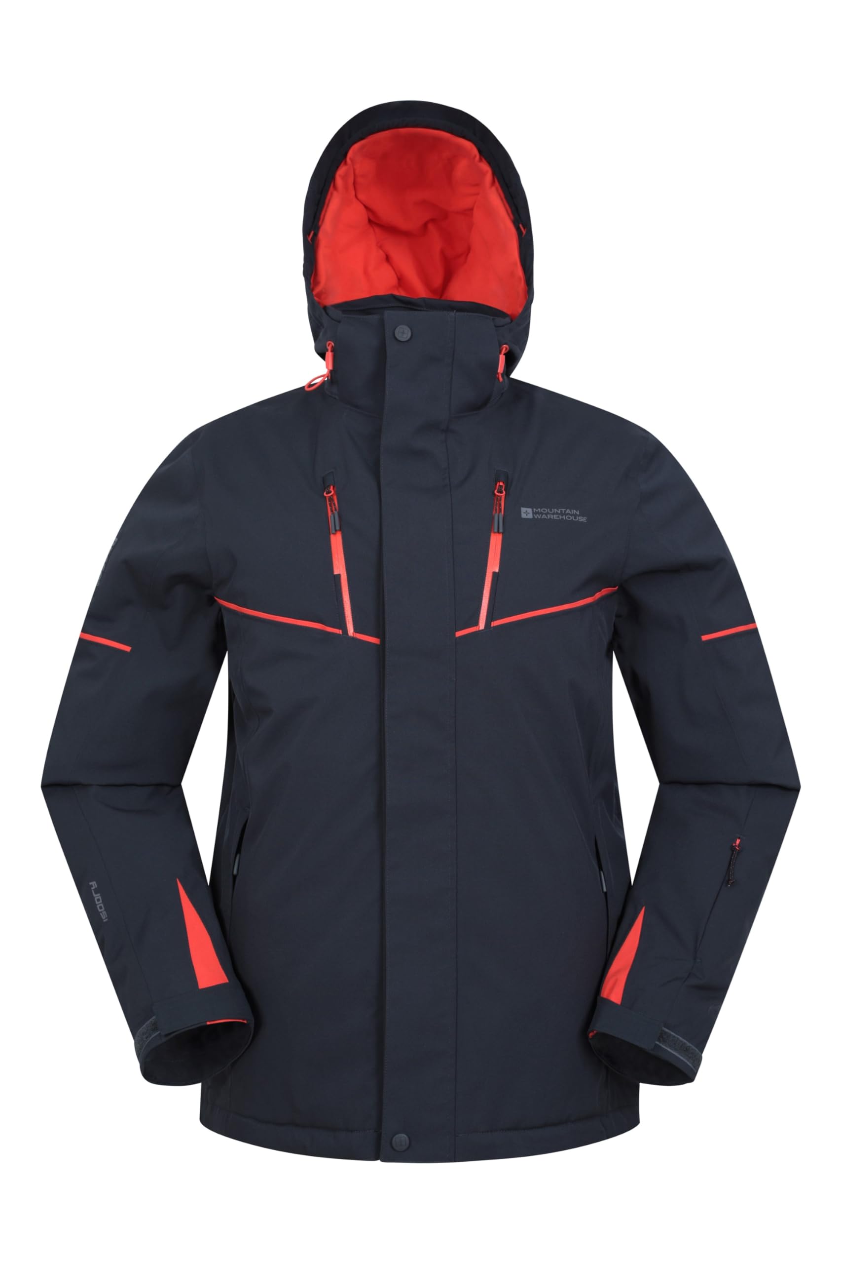 Mountain Warehouse Galactic Extreme Skijacke für Herren - Warme Snowboardjacke. Atmungsaktiv, versiegelte Nähte, abnehmbaren Schneerock - Ideale Winterjacke
