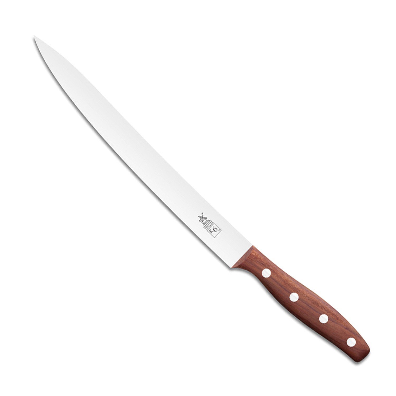 Windmühlenmesser Fleisch- und Filiermesser K6 in Pflaume (rostfrei)