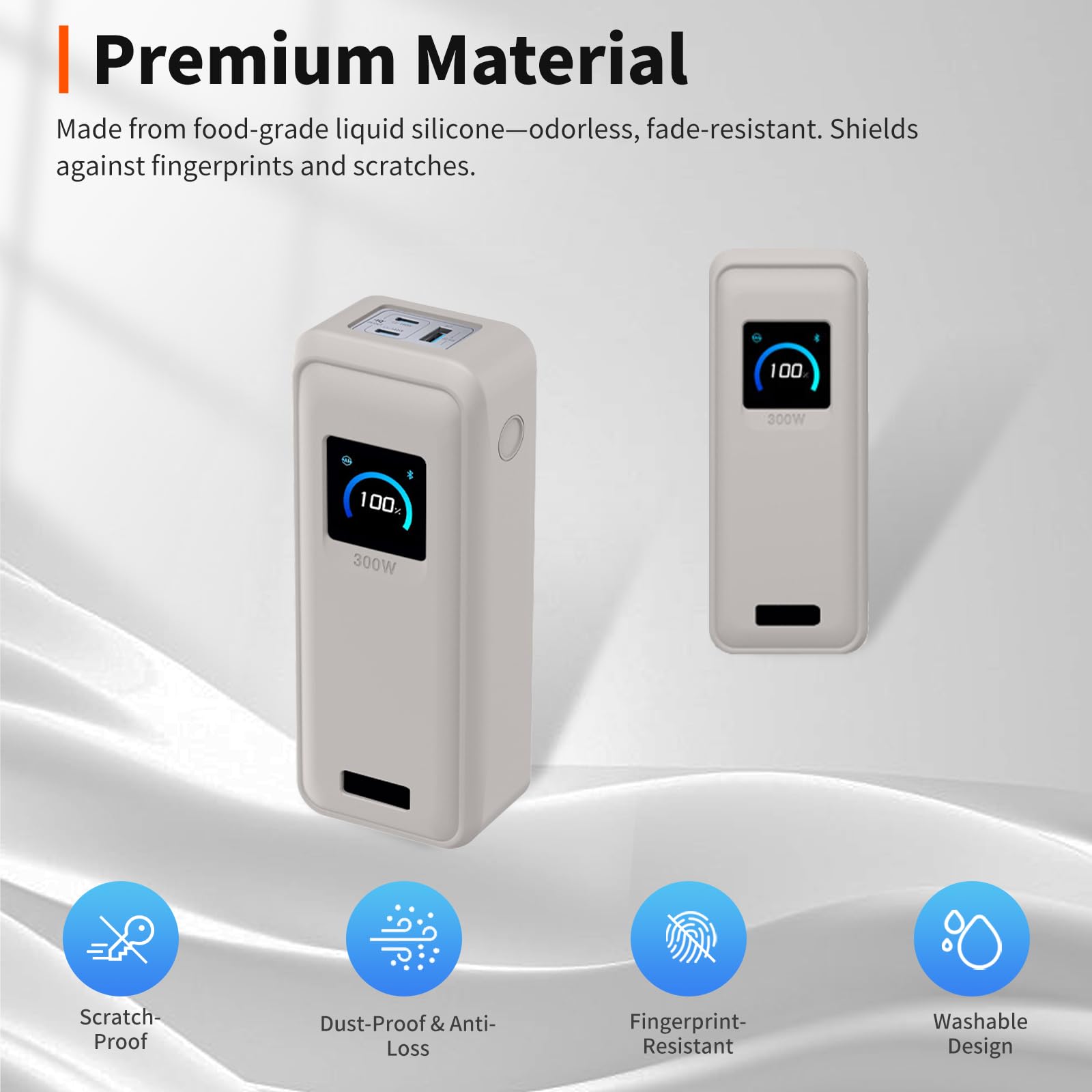 Amazon.com: Case for Anker Prime Power Bank(26250mAh 300W)– Soft