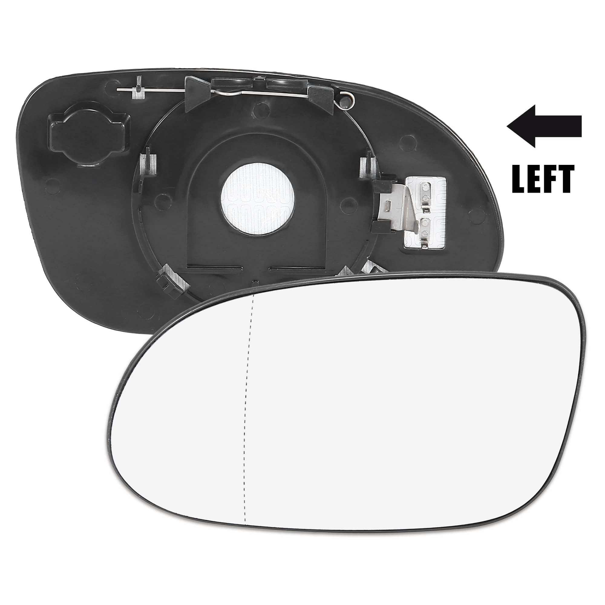Amazon.com: X AUTOHAUX Car Rearview Mirror Glass Replacement W 